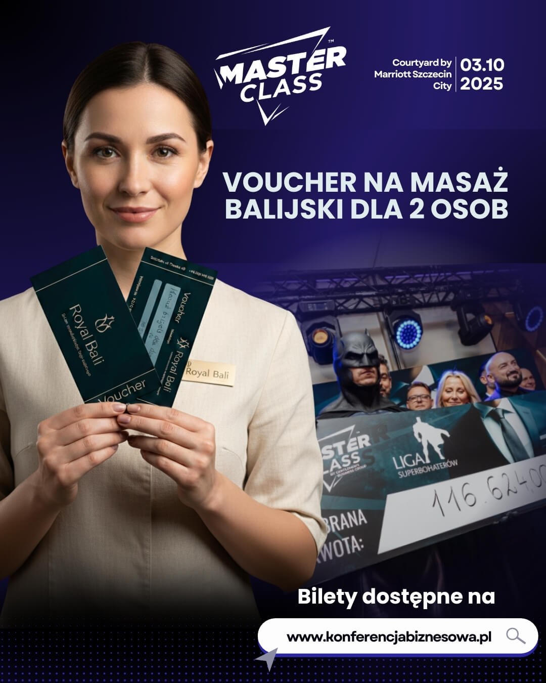 Voucher na masaż balijski dla dwóch osób